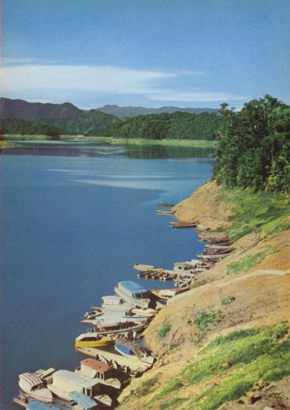Tchaj-wan: Lodě na jezeře Sun Moon Lake od Chinese Photographer