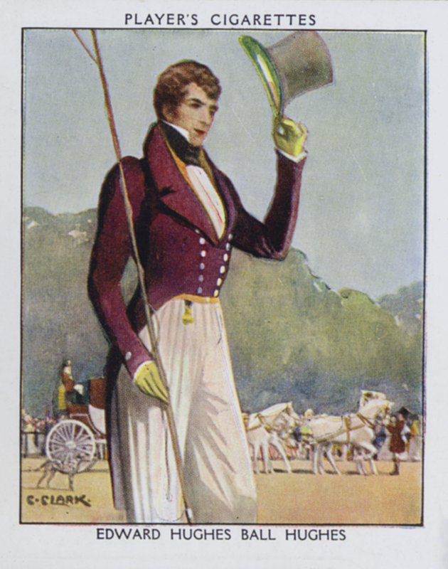 Edward Hughes Ball Hughes (barevné lito) od Christopher (after) Clark