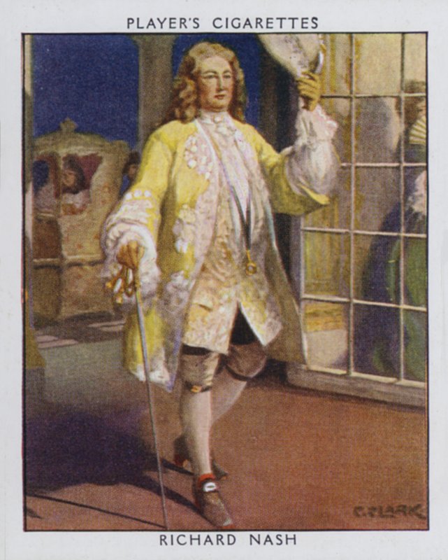 Richard Nash, Beau Nash (barevné lito) od Christopher (after) Clark