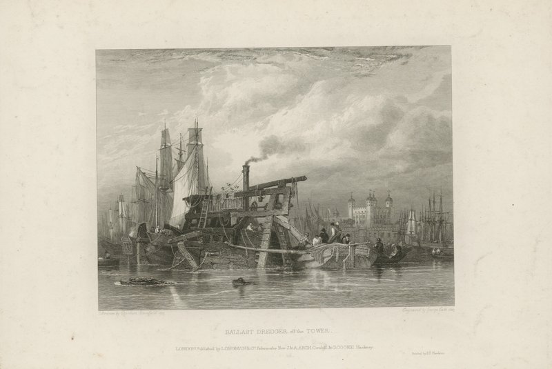 Balastní bagr od Clarkson Frederick Stanfield