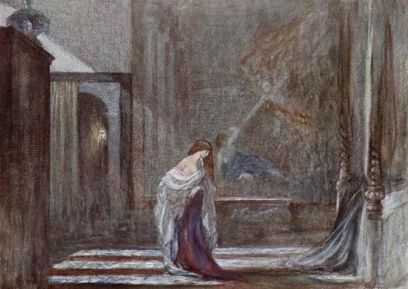 John Keats, Předvečer svaté Anežky od Claude Shepperson