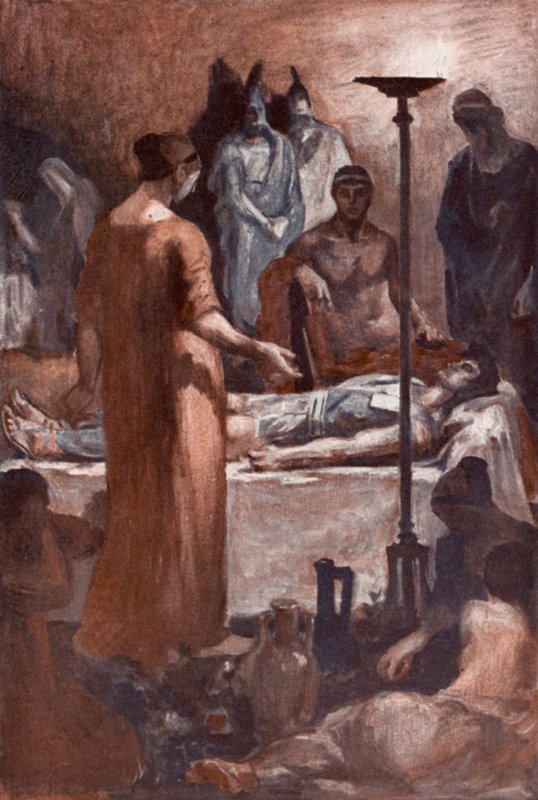 Ilustrace k Iliadě od Homera od Clement Goutier