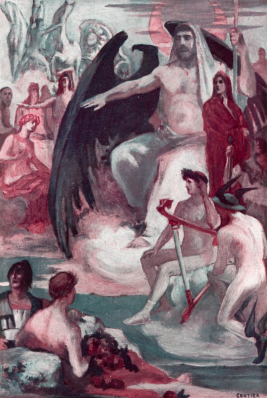 Ilustrace k Iliadě od Homera od Clement Goutier