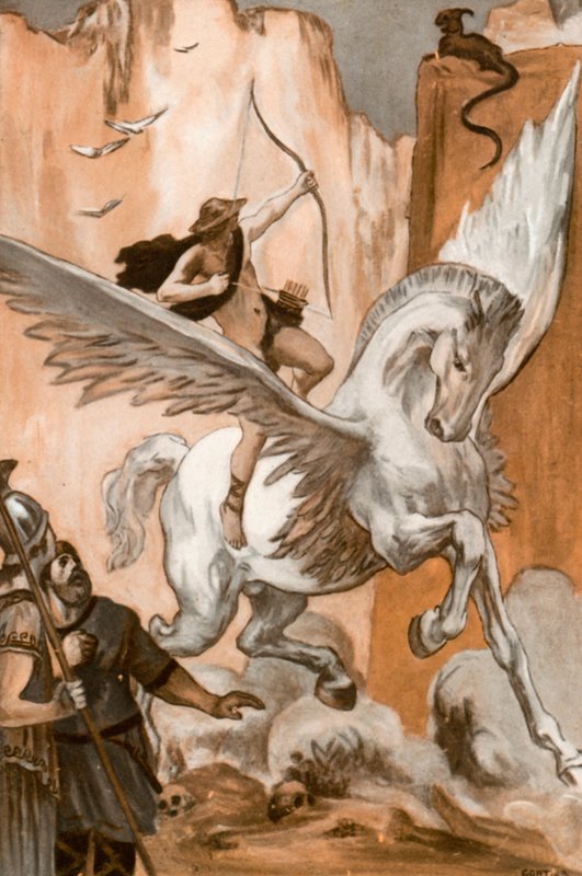 Ilustrace k Iliadě od Homera od Clement Goutier