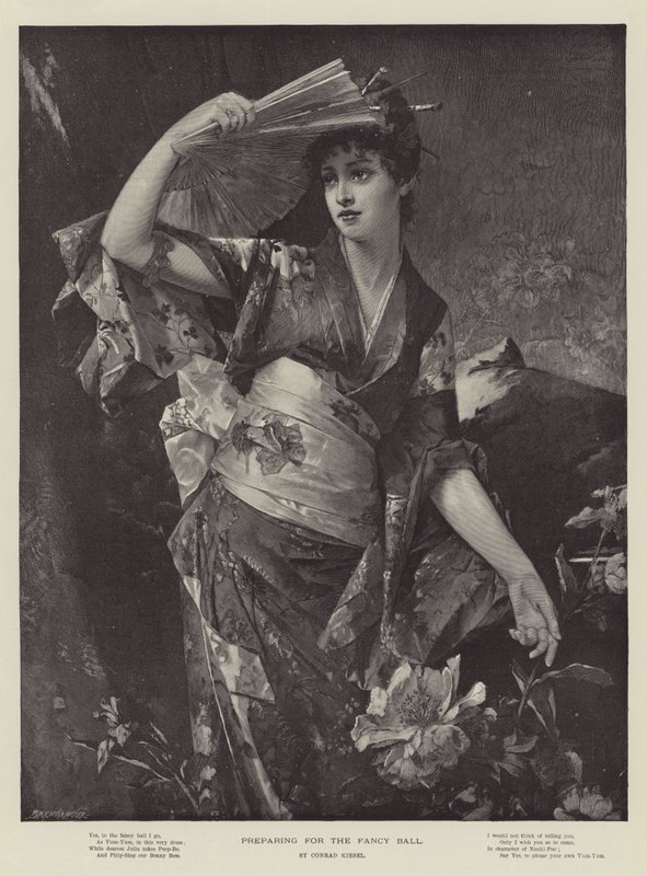 Příprava na ples Fancy Ball od Conrad Kiesel