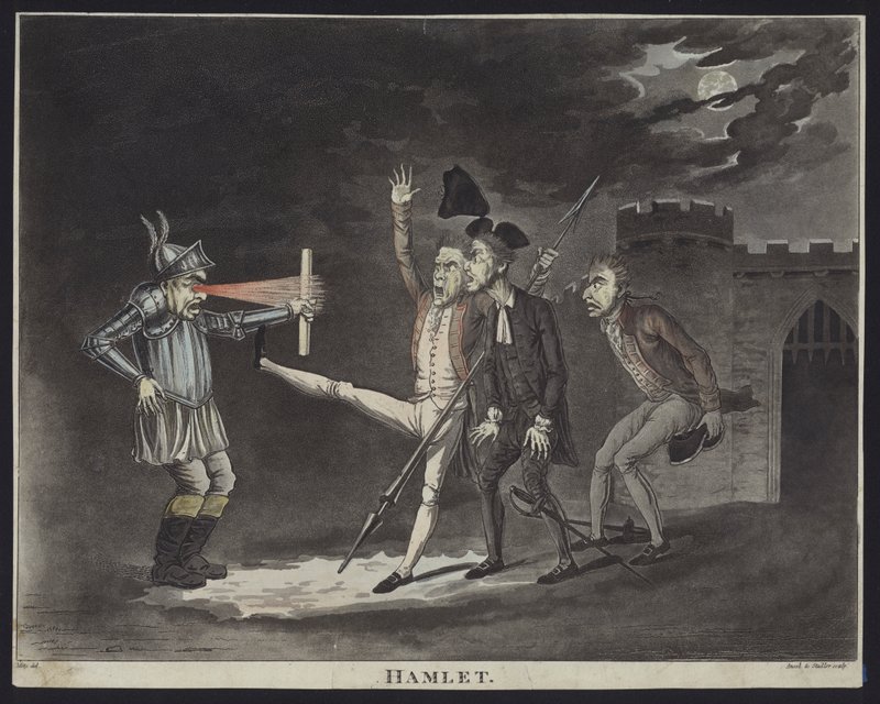 Hamlet (akvatinta) od Conrad Martin Metz