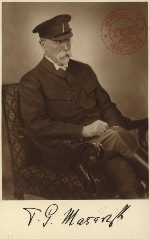 Tomáš Garrigue Masaryk od Czech Photographer