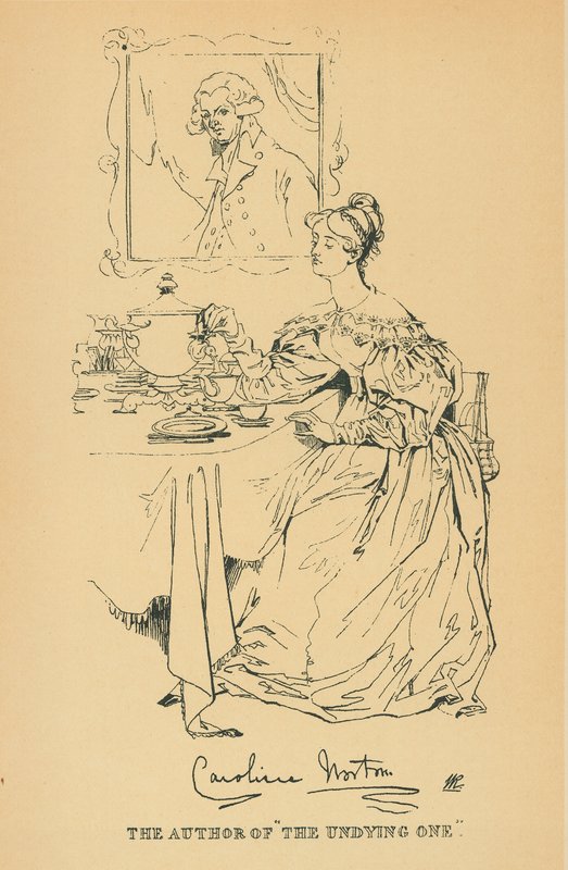 Caroline Nortonová od Daniel Maclise