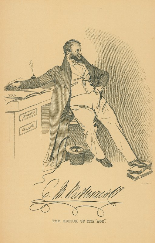 Charles Malloy Westmacott od Daniel Maclise