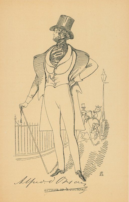 hrabě z Orsay od Daniel Maclise