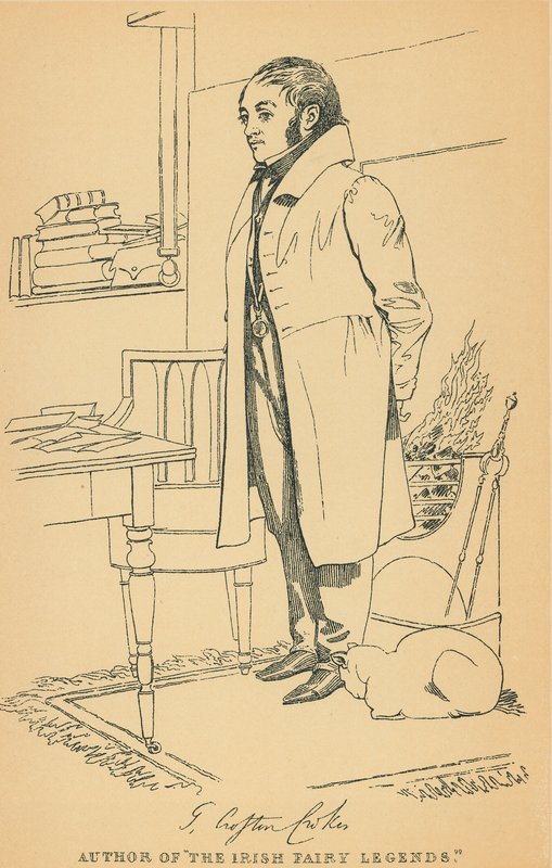 Crofton Croker od Daniel Maclise