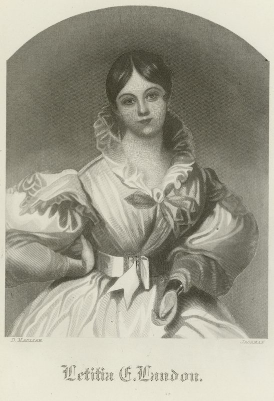 Letitia Elizabeth Landonová od Daniel Maclise