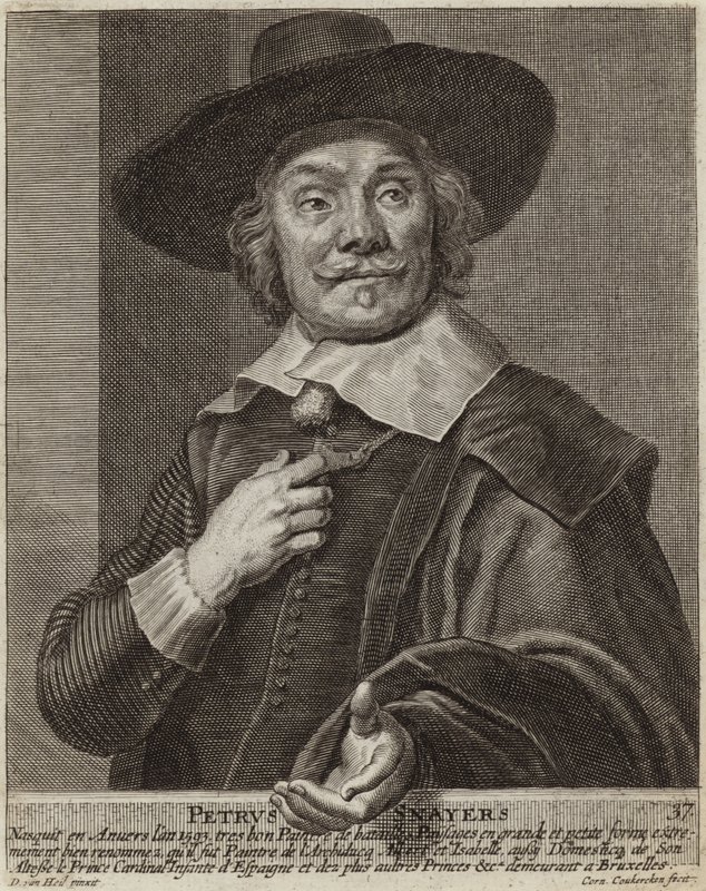 Portrét Pietera Snayerse od Daniel van Heil