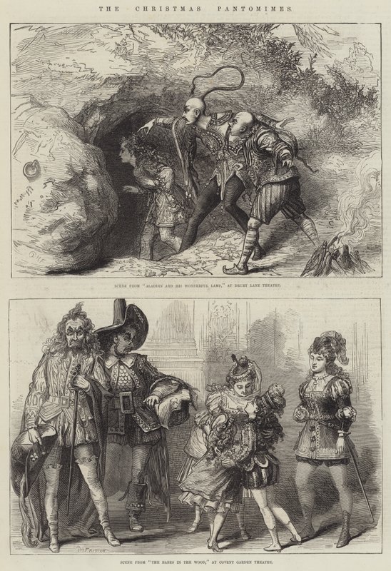Vánoční pantomimy od David Henry Friston