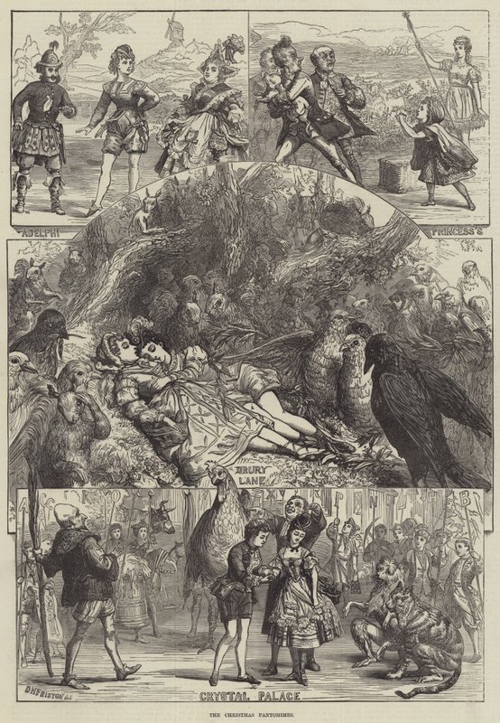 Vánoční pantomimy od David Henry Friston