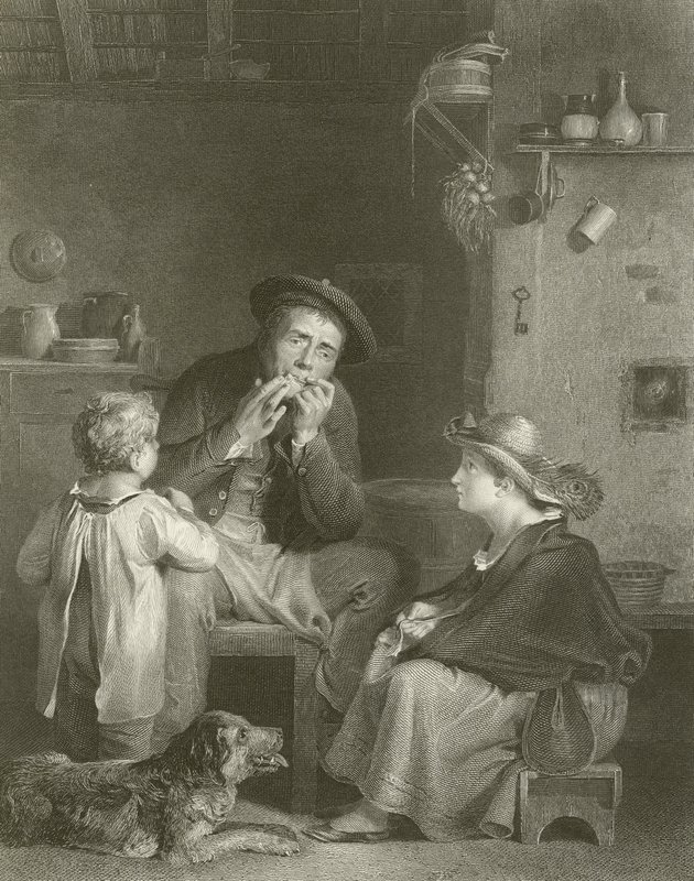 Židovská harfa od David Wilkie
