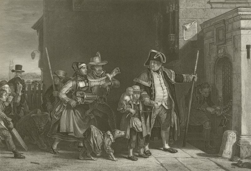 Farní Beadle od David Wilkie