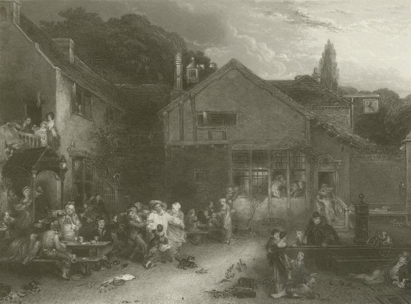 Vesnické slavnosti od David Wilkie