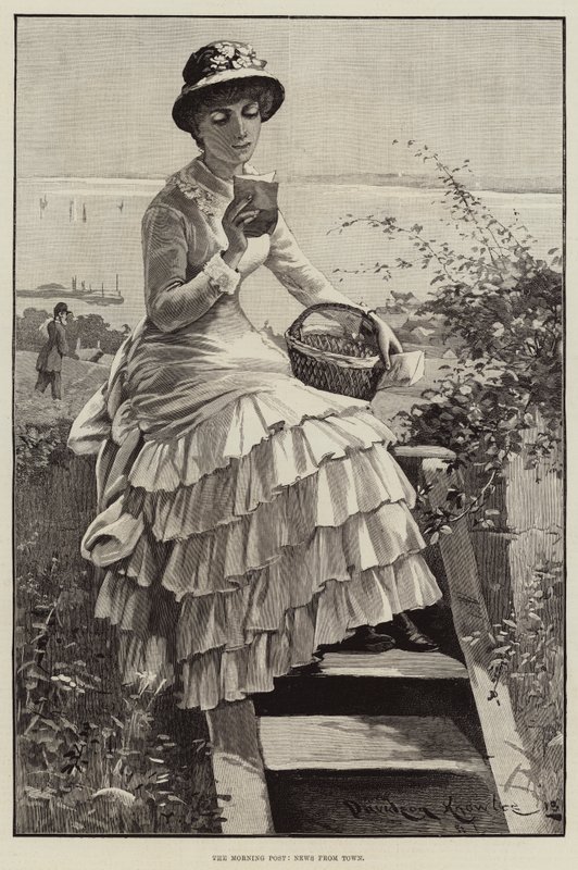 The Morning Post, News from Town od Davidson Knowles