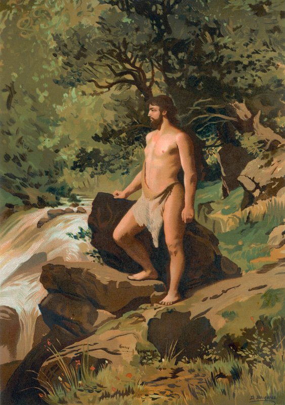 Primitivní člověk od Dionisio Baixeras Verdaguer