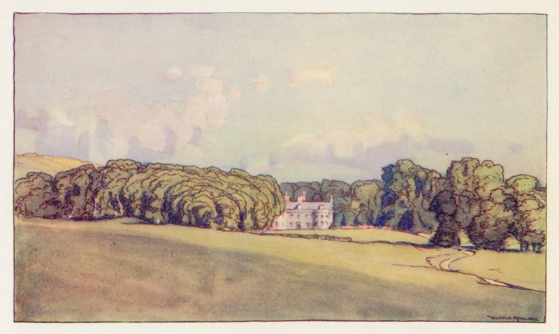Smedmore (barevná litografie) od Donald (after) Maxwell