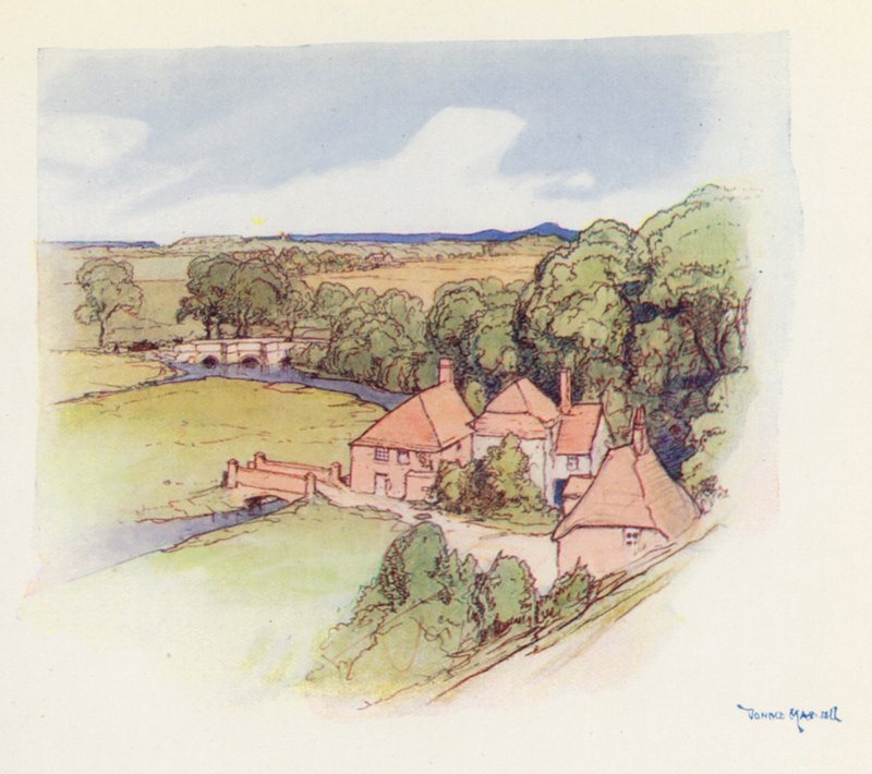 Wareham (barevná litografie) od Donald (after) Maxwell