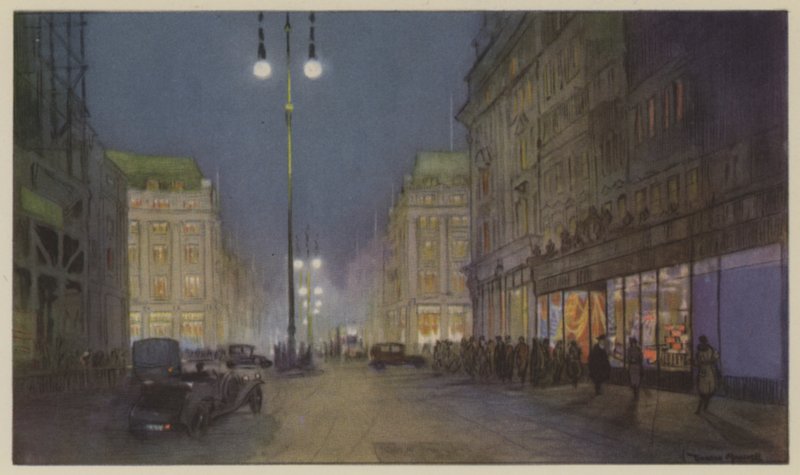 Regent Street od Donald Maxwell