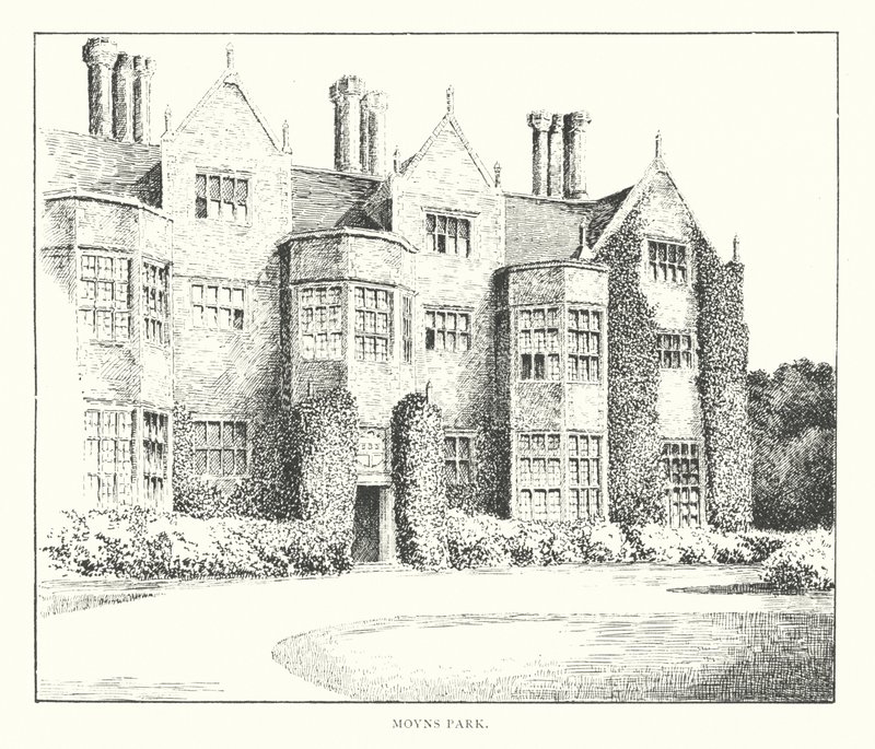 Moyns Park (litografie) od Duncan Moul