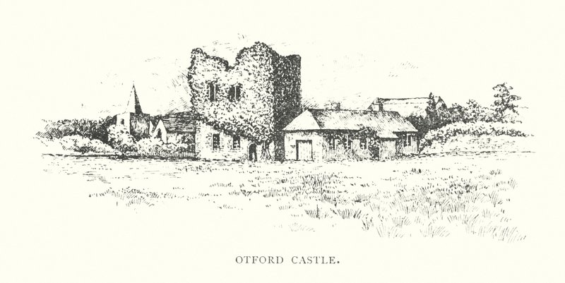 Hrad Otford (litografie) od Duncan Moul