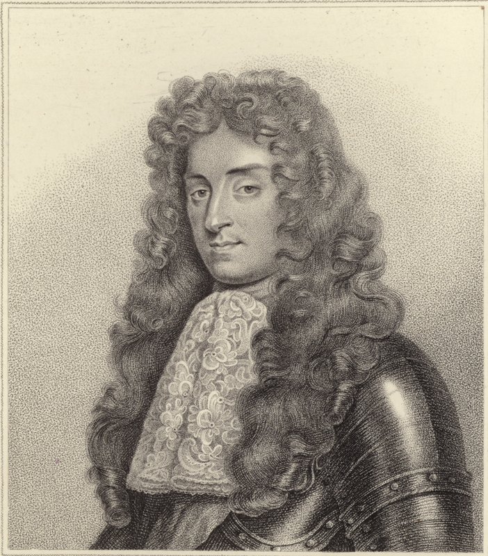 Král Jakub II od E. Bocquet