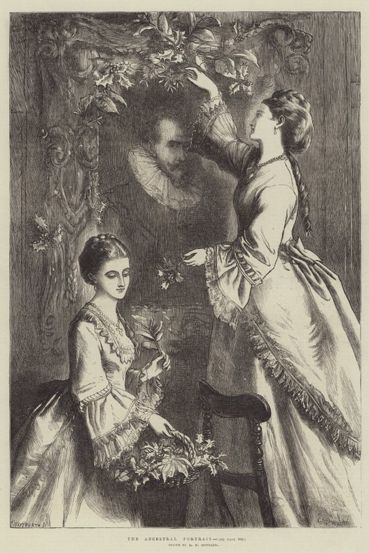 Portrét předků od Ebenezer Newman Downard