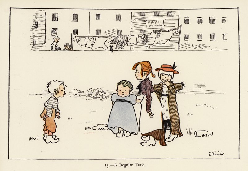 Obyčejný turek (barevné lito) od Edith Farmiloe