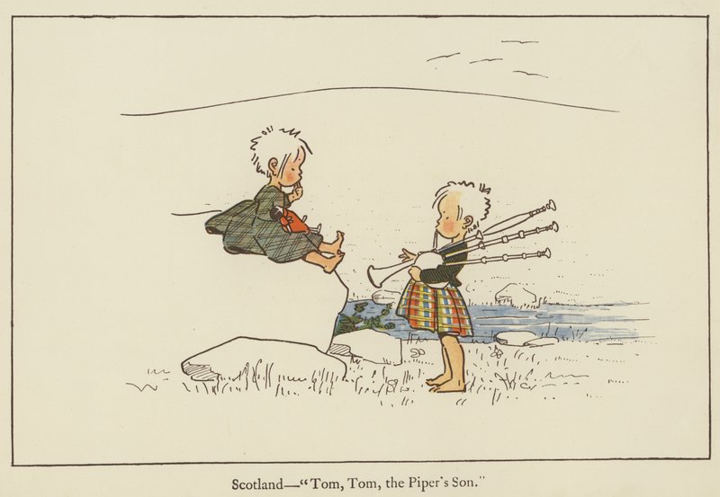 Skotsko, Tome, Tome, syn dudáků od Edith Farmiloe