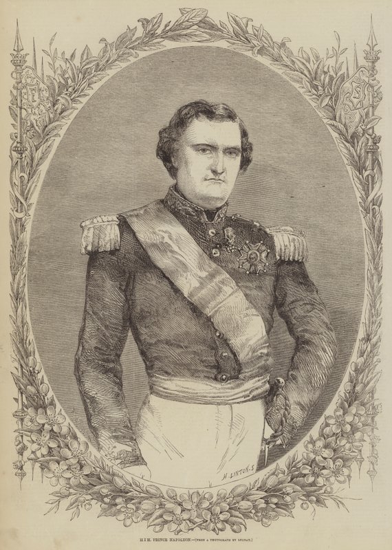 HIH princ Napoleon od Edmond Morin