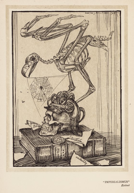 Kaiserův věnec: "Imperialismus" (litografie) od Edmund Joseph (after) Sullivan
