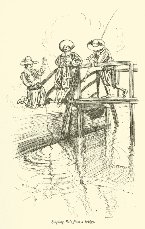 Smíchající se úhoři z mostu od Edmund Joseph after Sullivan
