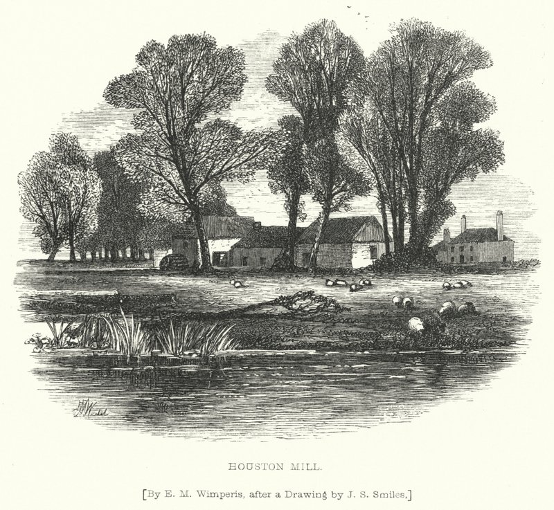 Houston Mill (rytina) od Edmund Morison (after) Wimperis