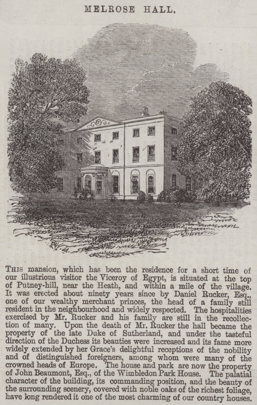 Melrose Hall od Edmund Morison Wimperis