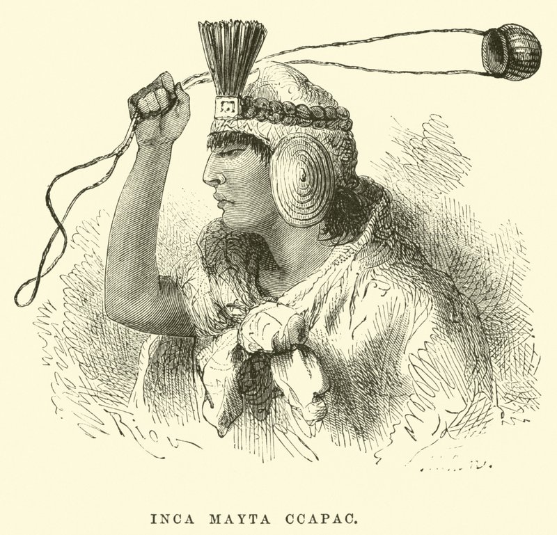 Inca Mayta Ccapac od Edouard Riou