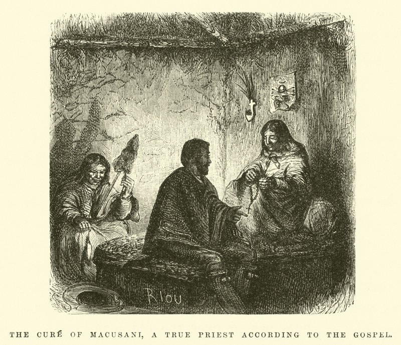 Vyléčení Macusaniho, pravého kněze podle evangelia od Edouard Riou