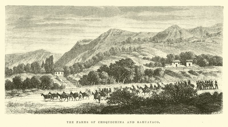 Farmy Choquechima a Sahuyaco od Edouard Riou