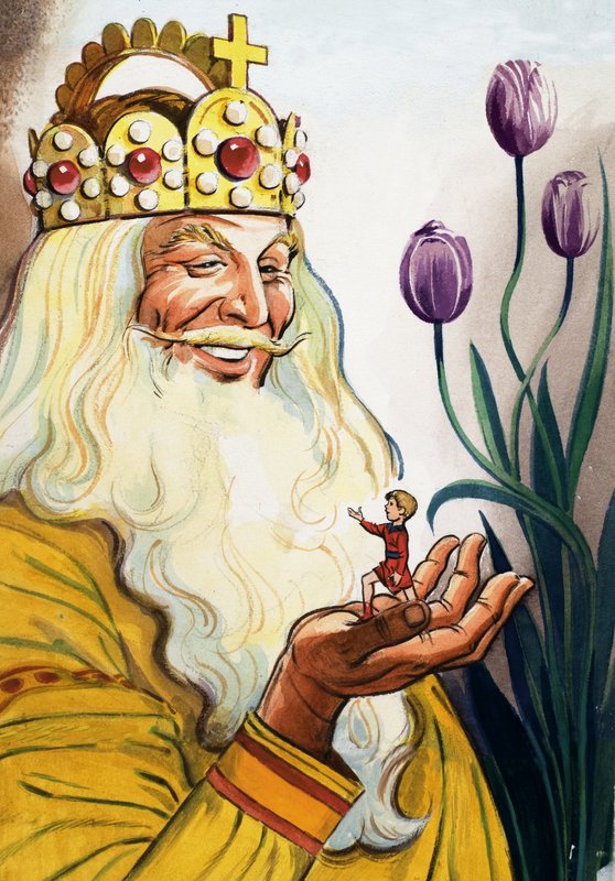 Příběh Tom Thumb od Eduardo Teixeira Coelho