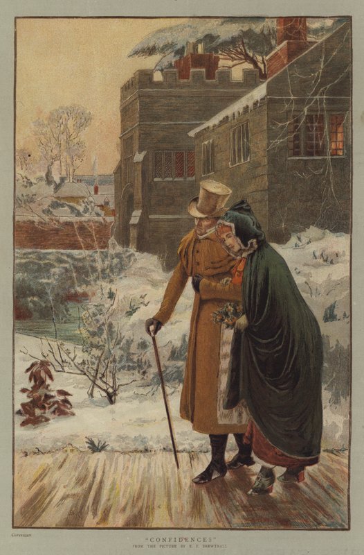 Důvěry (chromolitho) od Edward Frederick Brewtnall