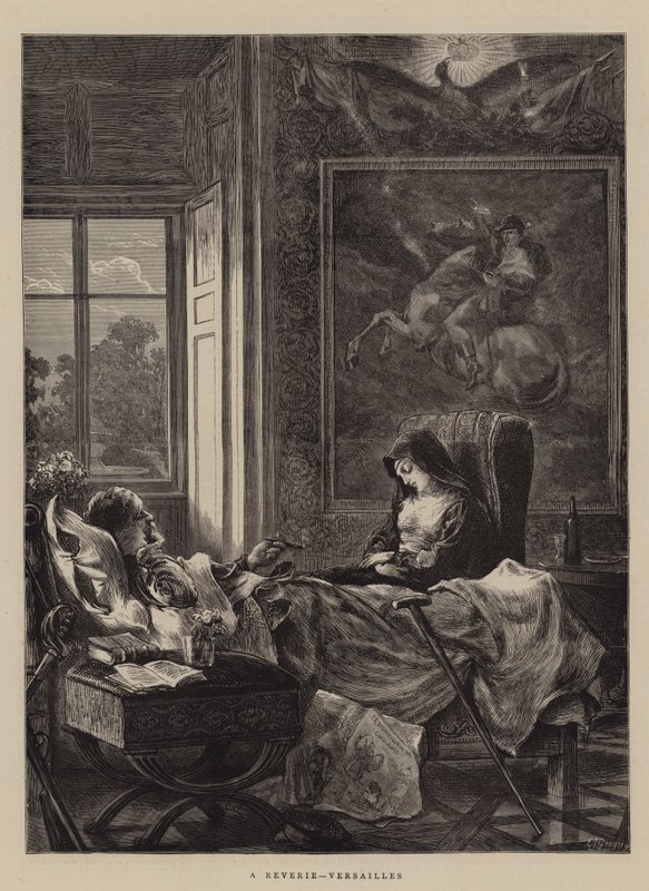 Snění, Versailles od Edward John Gregory