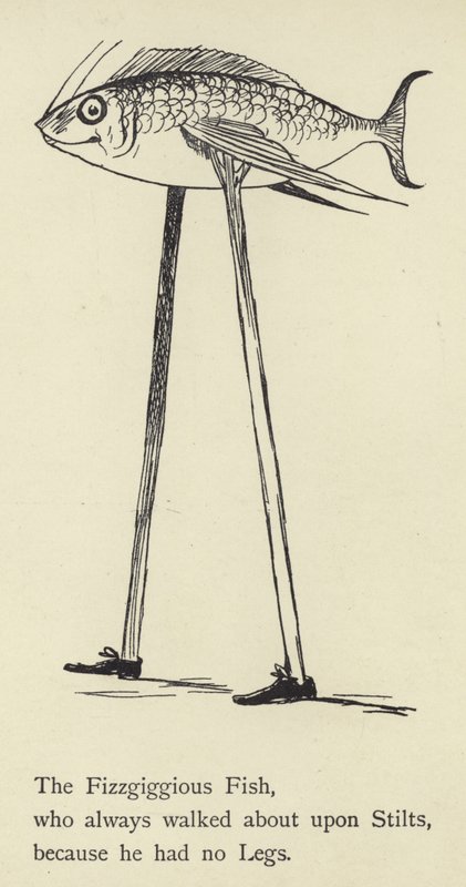 Ryba Fizzgiggious od Edward Lear