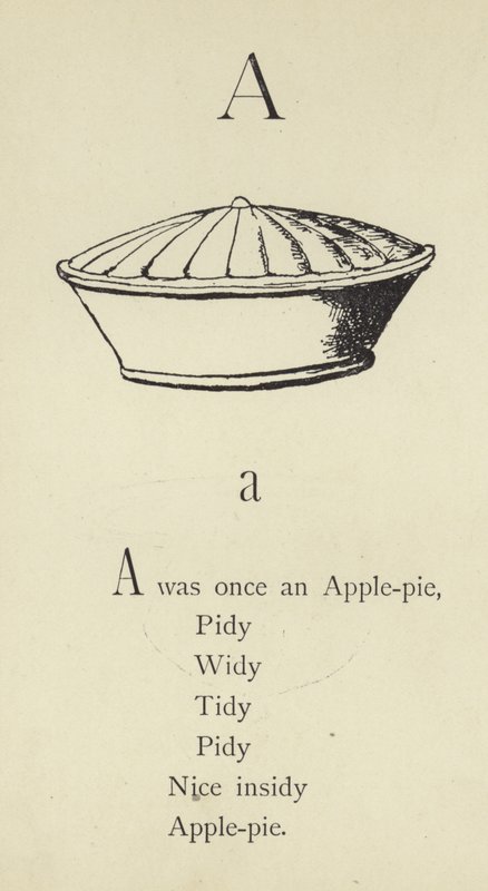 Písmeno A od Edward Lear