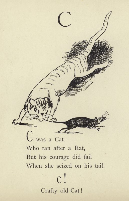 Písmeno C od Edward Lear