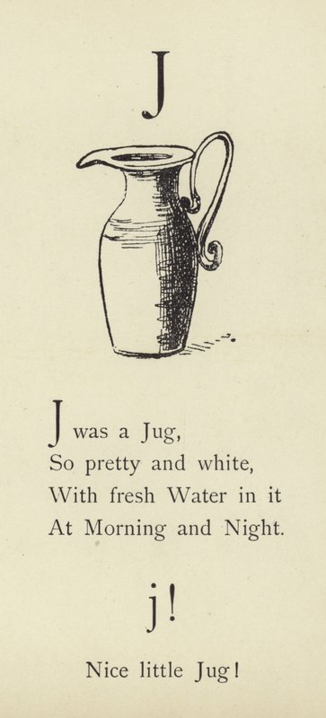 Písmeno J od Edward Lear