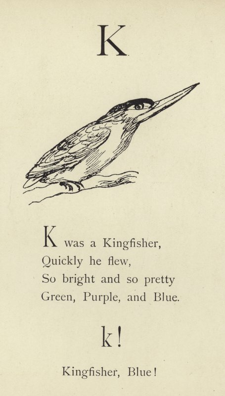 Písmeno K od Edward Lear