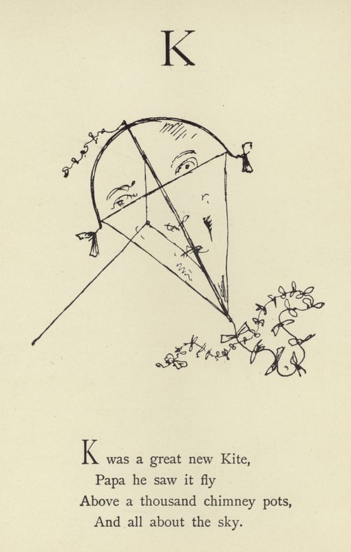 Písmeno K od Edward Lear